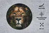 MuchoWow® Mauspad Mousepad Pflanzen - Löwe - Dschungel Produktbild-Vorschau 2