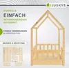 Juskys Kinderbett Marli 80 x 160 cm mit Matratze, Produktbild-Vorschau 4