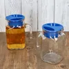 2x KORA dzbanek do lodówki z pokrywką niebieski 0,5 litra Podgląd zdjęcia produktu 3
