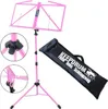 keepdrum MUS3PK Notenständer Pink mit Leuchte Produktbild-Vorschau 2