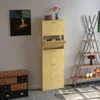 A room with a shoe cabinet, a chest of drawers, and a decorative shelf. Podgląd zdjęcia produktu