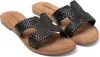 Lazamani Flor Damen Leder-Pantoletten Black Größe 39 Produktbild-Vorschau 5