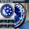 3800W Betonschleifer Betonfräse 2-in-1 mit 2x180mm Produktbild-Vorschau 8