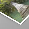 Poster - Poster ohne Rahmen - Brücke Seil Dschungel - 30x30 Produktbild-Vorschau 2