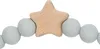 Zayno® Schnullerkette "Sternchen" in  Blaugrau | Silikon, Produktbild-Vorschau 4