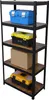 Relaxdays Schwerlastregal, HBT 180x60x30 cm, 500 kg, 5 Produktbild-Vorschau 1