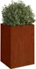 vidaXL Pflanzkübel 42x38x75 cm Cortenstahl Produktbild-Vorschau 3