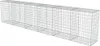 vidaXL Mur de gabions avec couverture Acier galvanisé Voir les images du produit 11