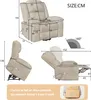 Luxe elektrische fauteuil voor ontspanning en massage Productafbeelding-voorbeeld 4
