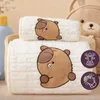 Sada 2 dětských osušek Capybara 70 x 140 + 35 x 75 cm – Náhled obrázku produktu 7