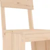 Cloris Designermöbel 7-tlg. Gartenbar-Set Massivholz Kiefer Produktbild-Vorschau 5