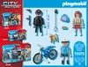 PLAYMOBIL City Action 70573 Polizei-Fahrrad: Verfolgung des Produktbild-Vorschau 6