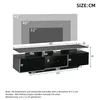 MODFU Mobile TV, mobilete TV da 160 cm con 2 ante, mobile Anteprima dell’immagine prodotto 7