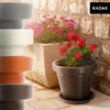 Plastový květináč KADAX "Cieza", kulatý květináč s Náhled obrázku produktu 9