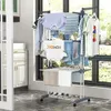 Wäscheständer mit Rollen, Edelstahl Wäscheständer Turm Produktbild-Vorschau 9
