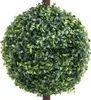 vidaXL Buis artificiel avec pot forme de boule vert 118 cm Voir les images du produit 2