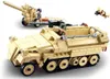 Sluban WWII M38-B0695 Nemecký polopásový traktor - Náhľad obrázku produktu 5