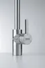 A close-up studio shot of a modern kitchen faucet. Podgląd zdjęcia produktu