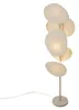 Japandi Stehleuchte Beige 3 Flammig Organica Produktbild-Vorschau 6