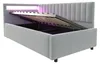 Postel s čalúneným rámom, rozmer 90x200 cm, s LED Náhľad obrázku produktu 19