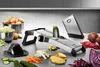 Mandoline met opzetstukken, verstelbaar, roestvrij staal, Productafbeelding-voorbeeld 3