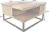 riess-ambiente Massivholz Couchtisch GIANT 60cm braun Produktbild-Vorschau 14