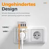 TESSAN USB C Steckdose Mehrfachsteckdose mit 4 USB Produktbild-Vorschau 6