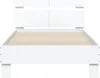 vidaXL Struttura letto con testiera bianca 100x200 cm in Anteprima dell’immagine prodotto 5