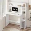 EUGAD Schreibtisch, Computertisch mit Regal, Gamingtisch Produktbild-Vorschau 4
