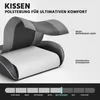Ergonomischer Gaming Stuhl mit Lendenstütze und Kopfstütze, Produktbild-Vorschau 7