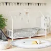 The Living Store Kinderbett Weiß 90x190 cm Massivholz Produktbild-Vorschau 2