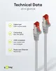 CAT 6 Patchkabel, S/FTP (PiMF), GrauLSZH halogenfrei, Produktbild-Vorschau 8