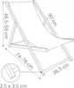 Dreamroots Kinder Liegestuhl klappbar Holz,bis zu 130 kg, Produktbild-Vorschau 4
