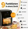 GOURMETmaxx XXL Heißluftfritteuse 12 Liter Fritteuse Produktbild-Vorschau 10
