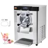 A commercial ice cream machine with accessories and a serving of ice cream. Produktbild-Vorschau
