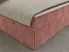 MKS MEBLE Boxspringbett 200x200 Rosa Cord, Boxspringbett Produktbild-Vorschau 6
