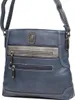 Charm&Shape Mittlere Damen-Umhängetasche, Marineblau Produktbild-Vorschau 2