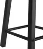 A close-up view of the black metal legs and crossbars of a stool or chair. Náhľad obrázku produktu