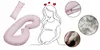 Coussin de grossesse en C pour dormir et allaiter avec Voir les images du produit 12