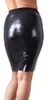 LATE X - Latexová minisukně úzkého střihu černá M Náhled obrázku produktu 5