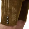 Kurze Lederhose Jakob - olivbraun, 56 Produktbild-Vorschau 11