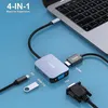 BENFEI Hubs USB C Hub 4in1 mit HDMI VGA USB 3.0 und 60W PD Produktbild-Vorschau 2