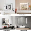 ZMH Specchio cosmetico con illuminazione 70x55 cm Specchio Anteprima dell’immagine prodotto 7