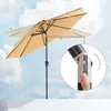 Slunečník SONGMICS Ø300 cm UPF 50+ lze sklopit o 30° na Náhled obrázku produktu 5