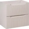 Szafka Łazienkowa 60 Cm Kaszmir Mat Szuflady Ryflowana Mdf Podgląd zdjęcia produktu 1