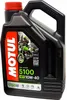 A black plastic container of Motul 5100 4T 10W-40 4-stroke motor oil. Náhľad obrázku produktu