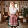 Blusa de estilo "Dirndl" en color gris claro, con mangas Vista previa de la imagen del producto 2