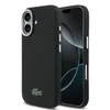 Hülle iPhone 17 Lacoste Kunstleder schwarz Logo Krokodil Produktbild-Vorschau 1