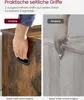 VASAGLE Schuhbank mit Stauraum, Länge 100 cm, Braun Produktbild-Vorschau 20