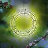 LED Kranz mit Drahtlichterkette - Lichterkranz mit 1200 warmweißen LED - D: 40cm - Timer - Außen Produktbild-Vorschau
